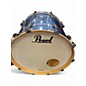 Used Pearl 5 Piece Masters Maple Complete Light Blue Metallic Drum Kit