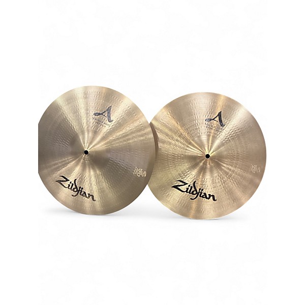 Used Zildjian 15in New Beat Hi Hat Pair Cymbal
