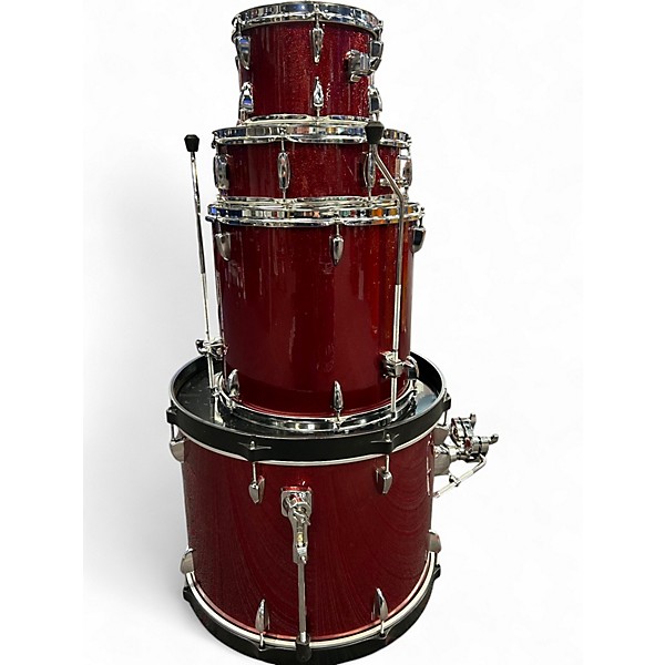 Used TAMA 7 Piece Imperialstar RE SPARKLE Drum Kit