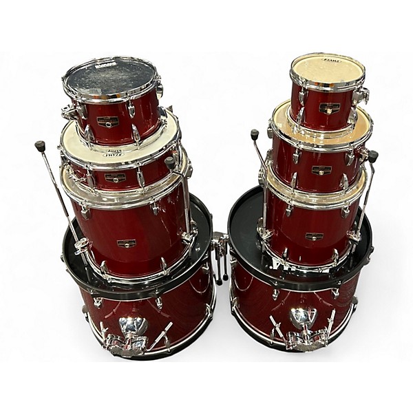 Used TAMA 7 Piece Imperialstar RE SPARKLE Drum Kit