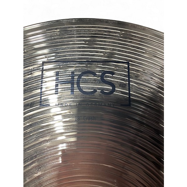 Used MEINL 18in HCS Crash Cymbal