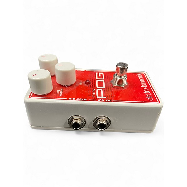 Used Electro-Harmonix Nano POG Polyphonic Octave Generator Effect Pedal