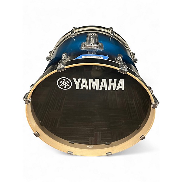 Used 2025 Yamaha 7 Piece Stage Custom Blue Burst Drum Kit