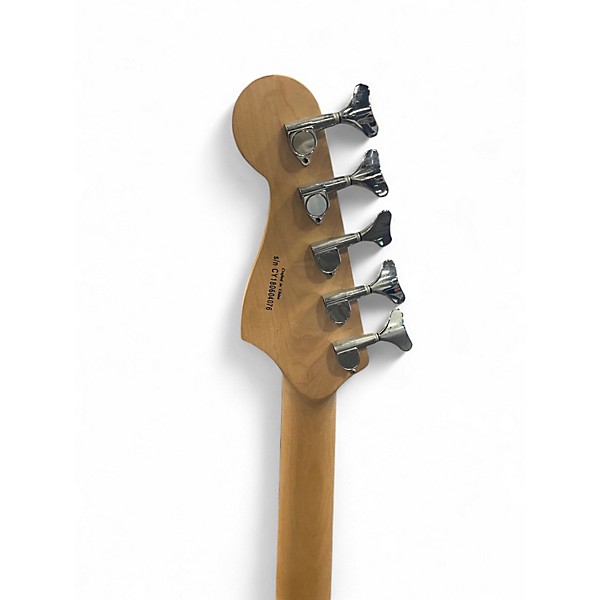 Used Squier Affinity Jazz Bass V 5 String Black Electric Bass Guitar