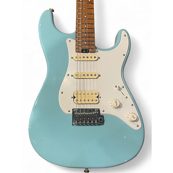 Used Jackson MJ Series Signature Misha Mansoor So-Cal 2PT Daphne Blue Solid Body Electric Guitar