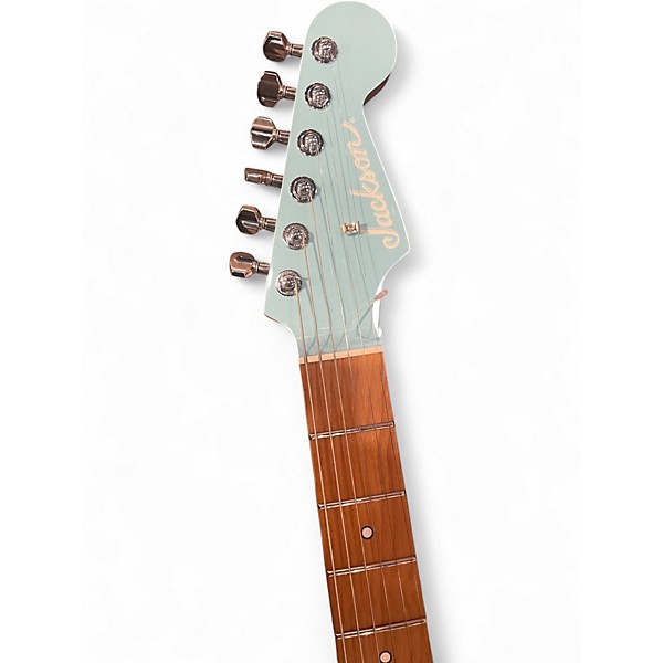 Used Jackson MJ Series Signature Misha Mansoor So-Cal 2PT Daphne Blue Solid Body Electric Guitar