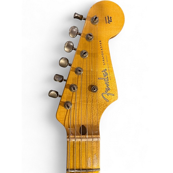 Used Fender LTD 56 STRATOCASTER RELIC Seafoam Green Solid Body Electric Guitar