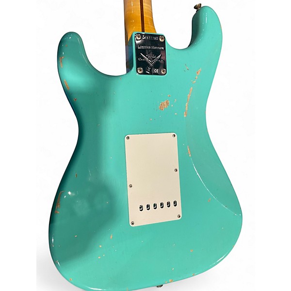 Used Fender LTD 56 STRATOCASTER RELIC Seafoam Green Solid Body Electric Guitar