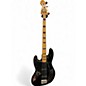 Used 2024 Squier Classic Vibe 70s Jazz Bass Black Electric Bass Guitar thumbnail
