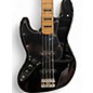 Used 2024 Squier Classic Vibe 70s Jazz Bass Black Electric Bass Guitar
