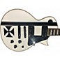 Used ESP LTD James Hetfield Signature Iron Cross Antique White Solid Body Electric Guitar