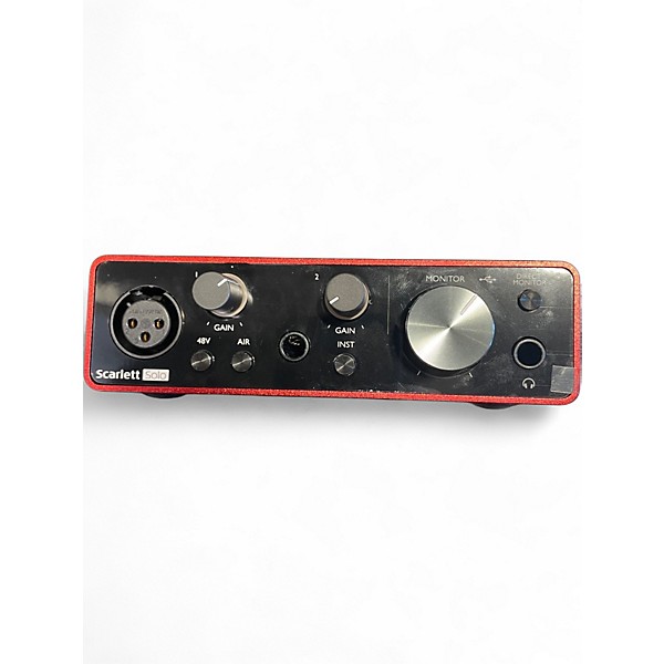 Used Focusrite Scarlett Solo Audio Interface