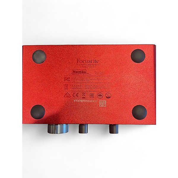 Used Focusrite Scarlett Solo Audio Interface