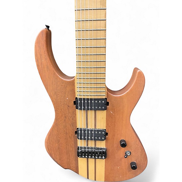 Used Agile Intrepid Pro 828 Natural Solid Body Electric Guitar