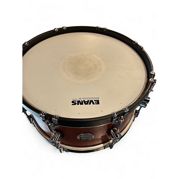 Used PDP by DW 6.5X14 Concept Series Snare burgundy Drum