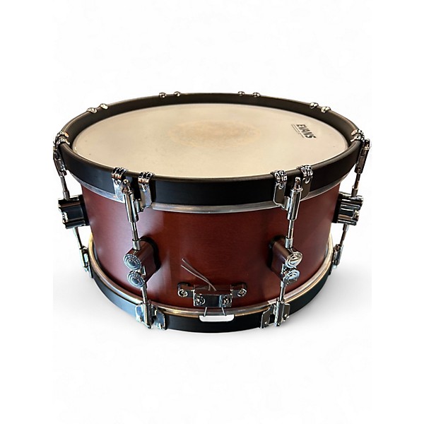 Used PDP by DW 6.5X14 Concept Series Snare burgundy Drum