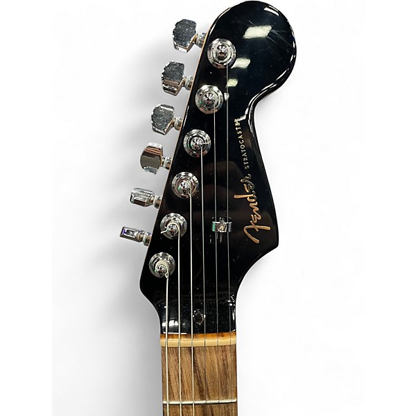 Used Fender American Ultra Stratocaster HSS Yellow Tiger Solid Body Electric Guitar