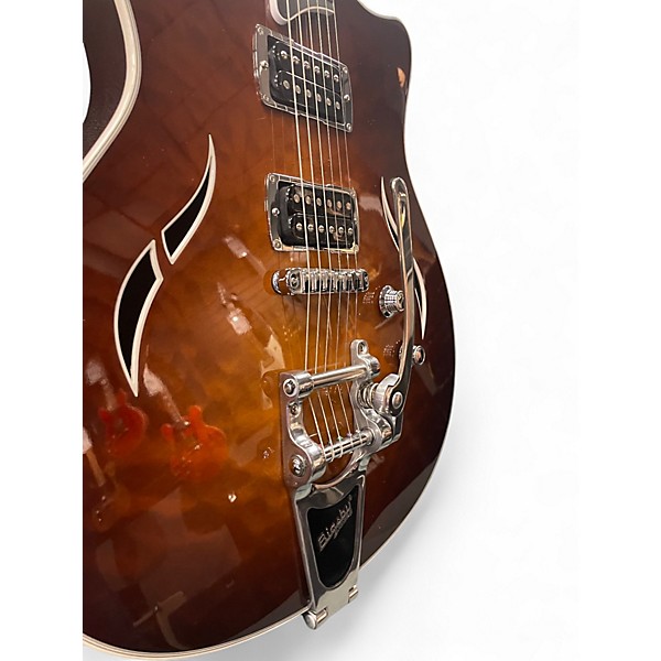 Used Taylor T3B Bigsby Sunburst Hollow Body Electric Guitar
