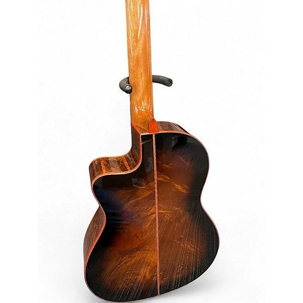 Used Cordoba Fusion 12 Brown Sugar Burst Classical Acoustic Electric Guitar