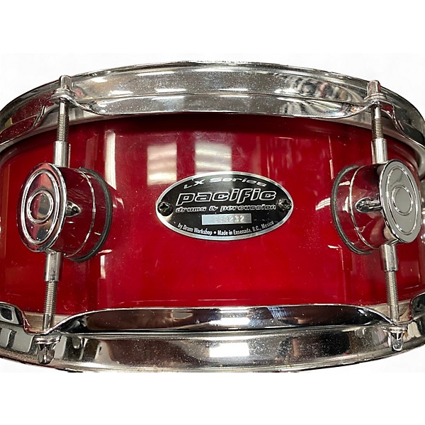Used PDP by DW 14in LX SERIES SNARE RED Drum