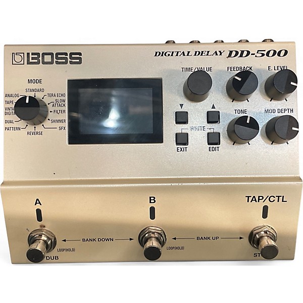 Used BOSS DD500 Digital Delay Effect Pedal