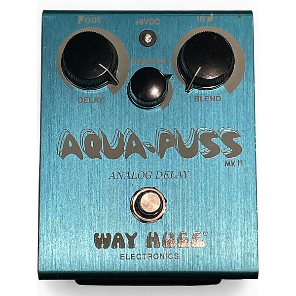 Used Way Huge Electronics WHE701 Aqua Puss Analog Delay Effect Pedal