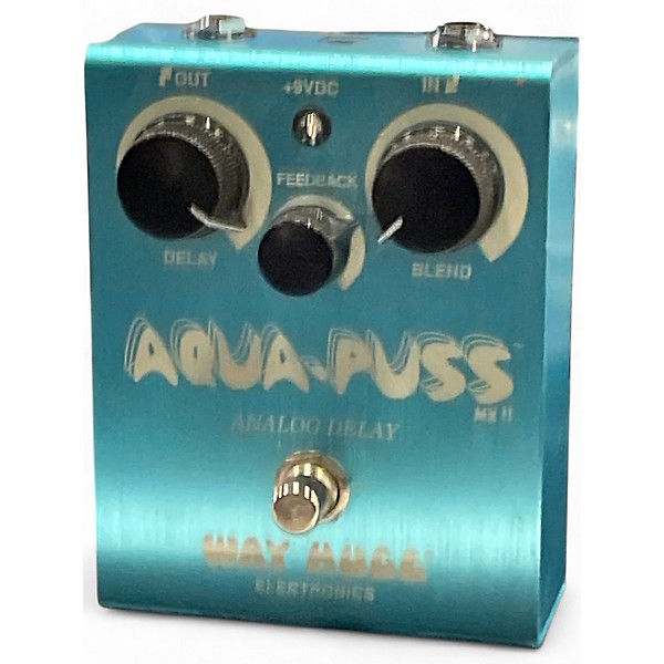 Used Way Huge Electronics WHE701 Aqua Puss Analog Delay Effect Pedal