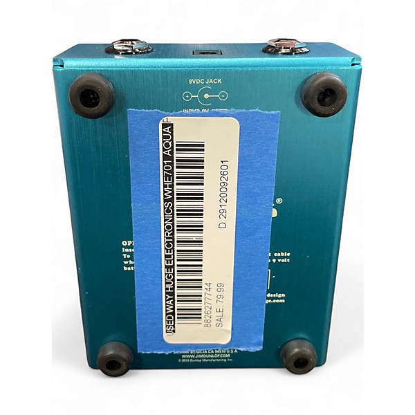 Used Way Huge Electronics WHE701 Aqua Puss Analog Delay Effect Pedal