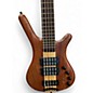 Used Warwick Pro Series Corvette 5 String brown Electric Bass Guitar