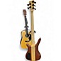 Used Warwick Pro Series Corvette 5 String brown Electric Bass Guitar