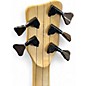 Used Warwick Pro Series Corvette 5 String brown Electric Bass Guitar