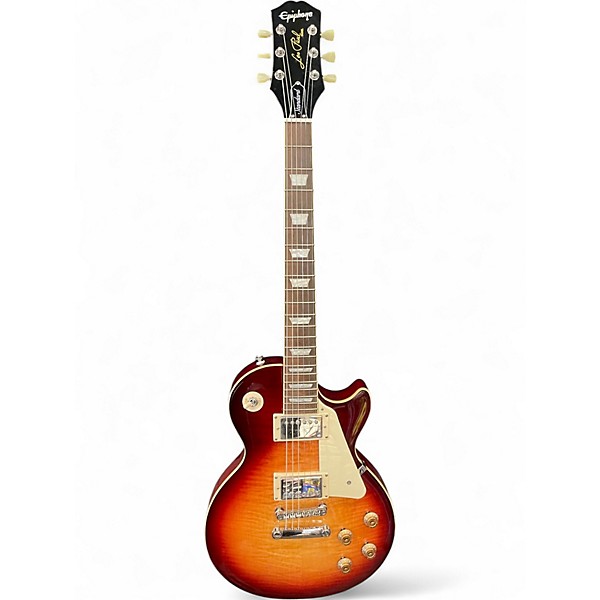 Used Epiphone Les Paul Standard Heritage Cherry Solid Body Electric Guitar