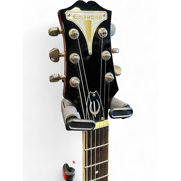 Used Epiphone Wildkat Trans Red Hollow Body Electric Guitar