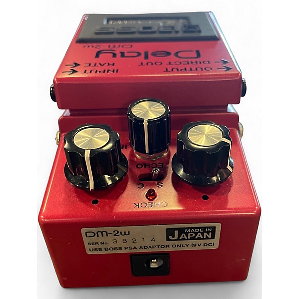 Used BOSS DM2W Delay Waza Craft Effect Pedal