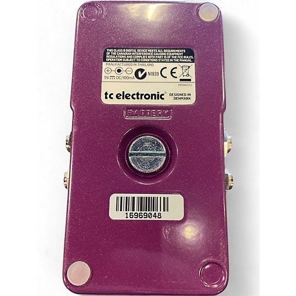 Used TC Electronic Vortex Flanger Effect Pedal