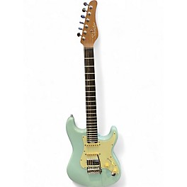 Used Schecter Guitar Research Nick Johnston Traditional Mint Green Solid Body Electric Guitar