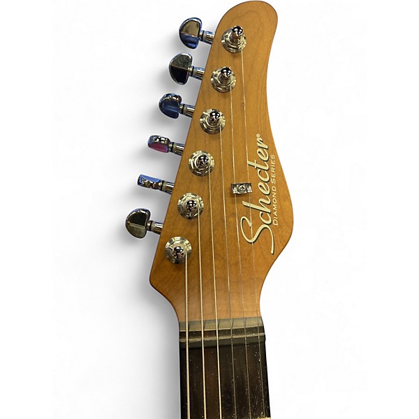 Used Schecter Guitar Research Nick Johnston Traditional  Mint Green Solid Body Electric Guitar