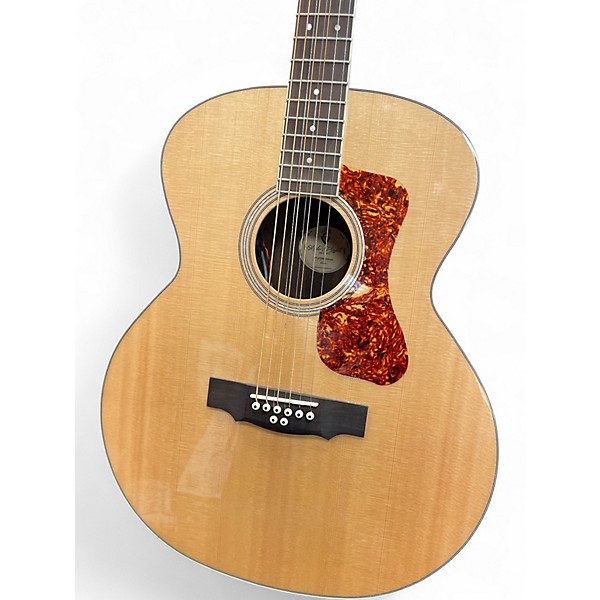Used Guild BT 258 E Natural Acoustic Electric Guitar