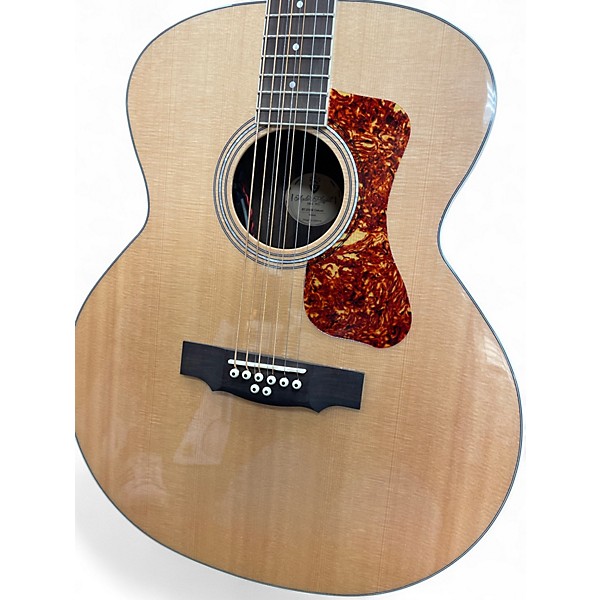 Used Guild BT 258 E Natural Acoustic Electric Guitar