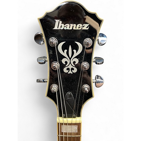 Used Ibanez AF75 JBB 5B 05 3 Tone Sunburst Hollow Body Electric Guitar