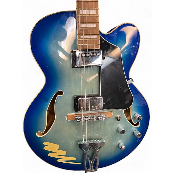 Used Ibanez AF75 JBB 5B 05 3 Tone Sunburst Hollow Body Electric Guitar