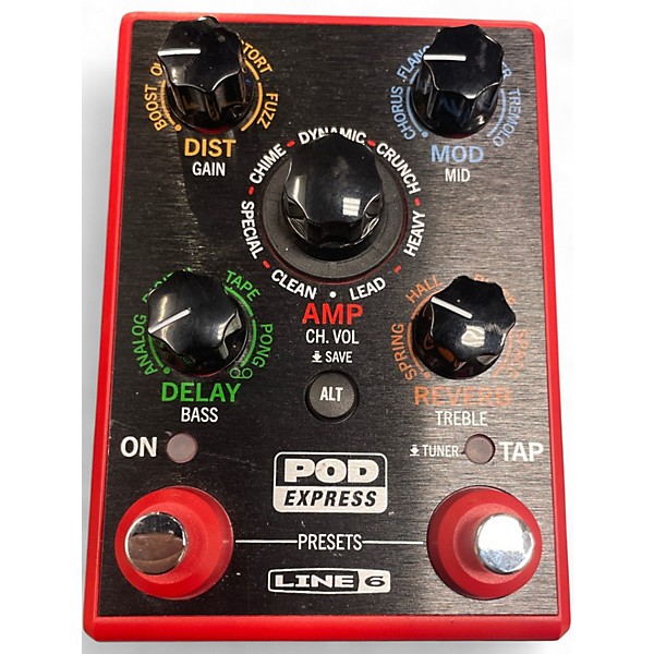 Used Line 6 Pocket Pod Express Amp Modeler Effect Processor