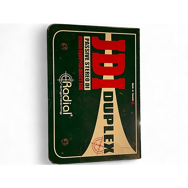 Used Radial Engineering jdi duplex Direct Box