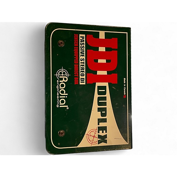 Used Radial Engineering jdi duplex Direct Box