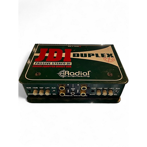 Used Radial Engineering jdi duplex Direct Box