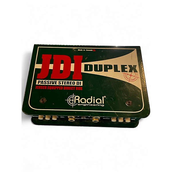Used Radial Engineering jdi duplex Direct Box