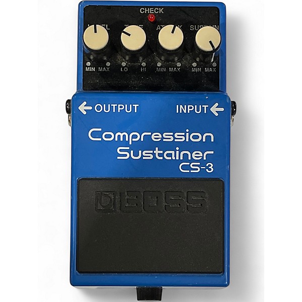 Used BOSS CS3 Compressor Sustainer Effect Pedal