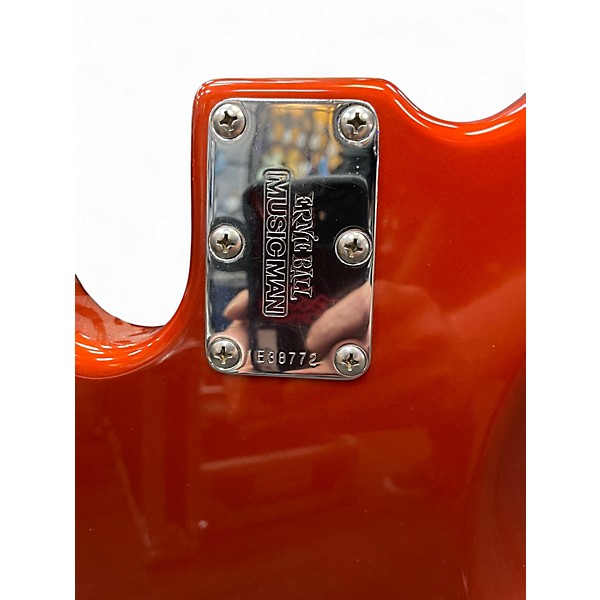 Used Ernie Ball Music Man StingRay Special H Capri Orange Electric Bass Guitar