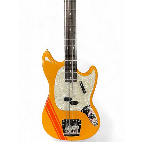 Used Fender Vintera II 70s Competition Orange Electric Bass Guitar