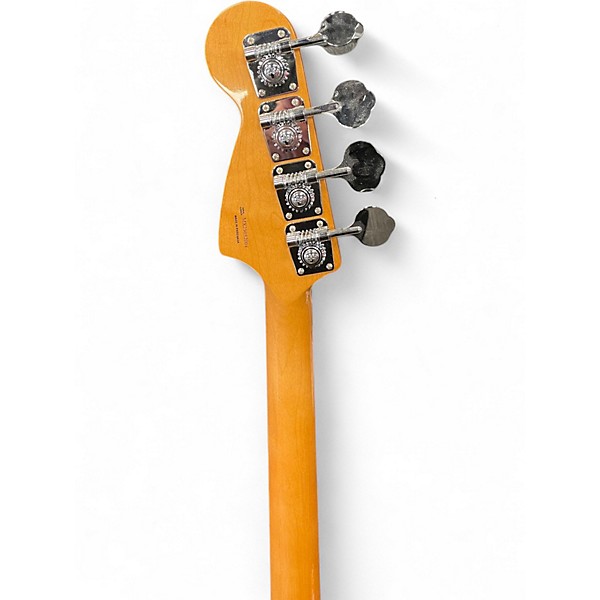 Used Fender Vintera II 70s Competition Orange Electric Bass Guitar